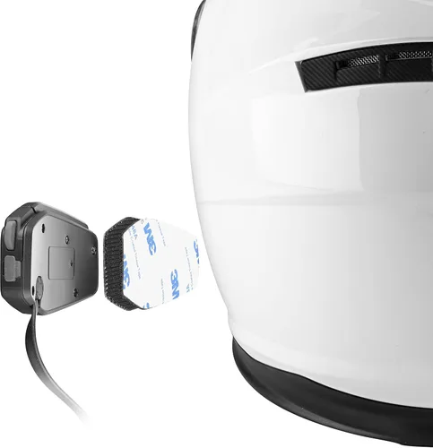 Miniatura 4 de Interphone Cellularline, Intercomunicador para motocicleta con Bluetooth y comunicación de malla, modelo U-Com 16, hasta 4 motores, distancia 1.0
