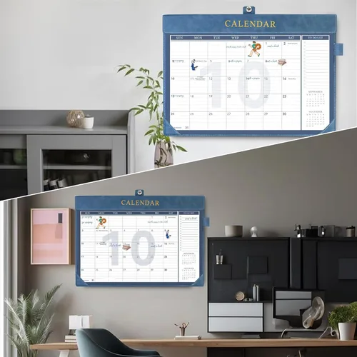 Miniatura 8 de Yoment Calendario de escritorio 2026, enero de 2026 a diciembre de 2027, 2026, calendario de escritorio grande de 17 x 12 pulgadas, calendario 2026
