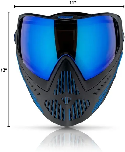 Miniatura 22 de Dye i5 Gafas de paintball – Lente térmica antivaho – Correa GSR Pro, orejas formadas por compresión – Protección facial profesional Ónice