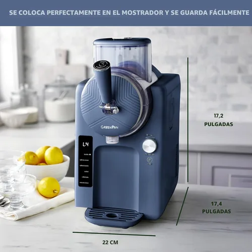 Miniatura 5 de GreenPan Frost, máquina para hacer helados y máquina para hacer slushies, helado suave, sorbete, margaritas, batidos, yogur helado, sin necesidad
