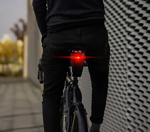 Miniatura 7 de DAWAY Kits de herramientas de reparación de bicicletas, bolsa de reparación de bicicletas y bomba de bicicleta de 120 PSI o bolsa de sillín