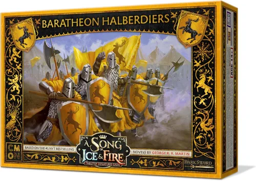 Miniatura 2 de CMON A Song of Ice and Fire - Juego de miniaturas de mesa Baratheon Halberdiers - House Baratheon Vanguard Defense! Juego de estrategia