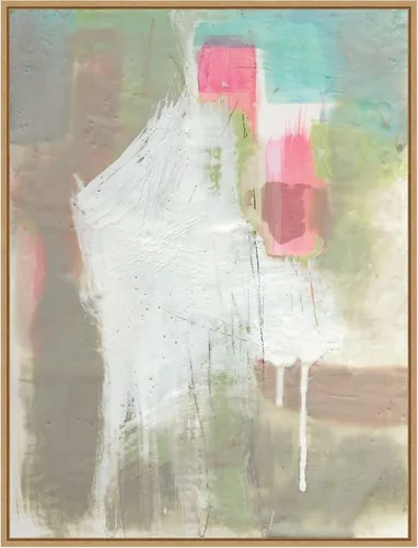 Miniatura 13 de Amanti Art Framed Canvas Wall Art 24x18 Retro Splash II by Jennifer Goldberger, Framed Wall Art Canvas, Abstract Artwork, Country Rustic Decor