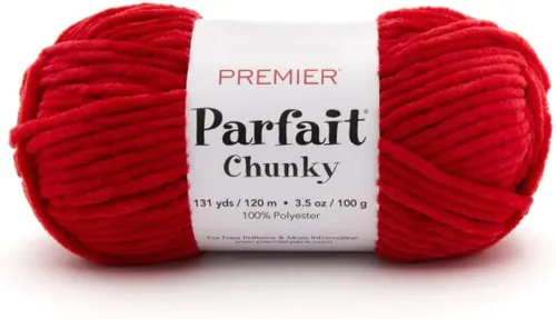 Miniatura 37 de Premier Parfait Hilo Grueso - Súper Voluminoso para Tejer y Hacer Ganchillo, Chenilla, Sunshine