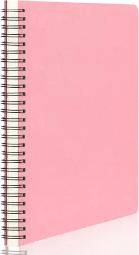 Miniatura 9 de EUSOAR - Cuaderno con espiral rayado, tamaño A5, paquete de 24 de 5.5" x 8.3", 120 páginas, cuaderno universitario con rayas, cuaderno de viaje