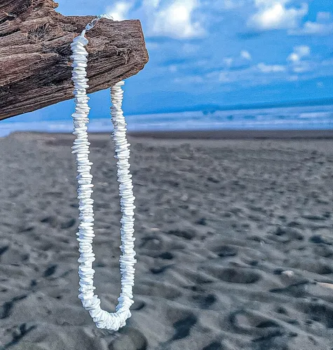 Miniatura 8 de BlueRica - Collar de trocitos de conchas de puka