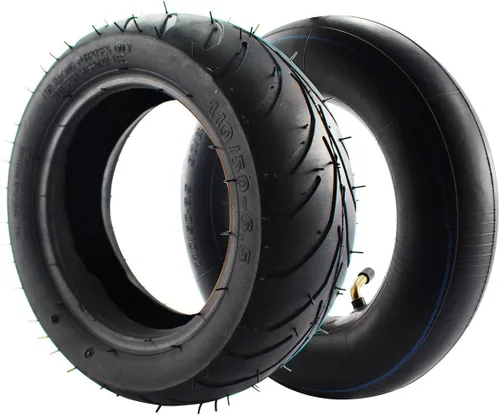 Miniatura 6 de 110-50-6.5 Neumático exterior y cámara de aire con válvula angular para 38cc 47cc 49CC MTA1 MTA2 Cag Mx3 GP-RSR Mini Pocket Dirt Pit Bike Scooters