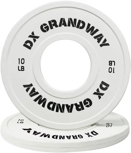 Miniatura 9 de Placas de Peso de Cambio de Fitness 1.25LB 2.5LB 5LB Pares Placas de Soporte Placas Olímpicas para Levantamiento de Pesas Placas de Peso Bumper
