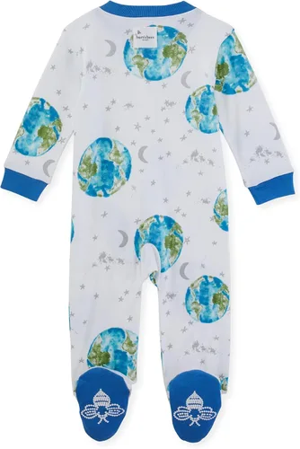 Miniatura 94 de Burt's Bees Baby - Mameluco para bebés, pijama, 100% algodón orgánico, cierre frontal, pies cerrados antideslizantes