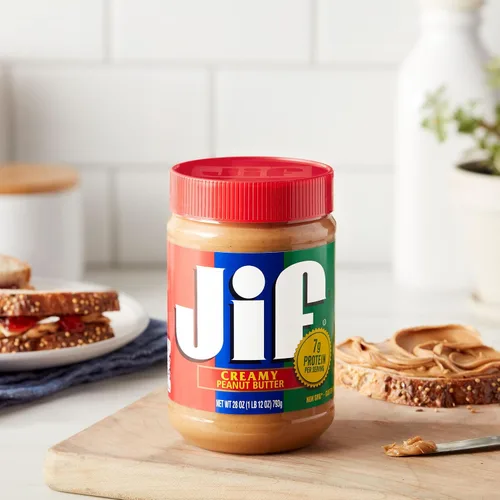 Miniatura 6 de Jif - Mantequilla de maní cremosa, 28 onzas (paquete de 10)