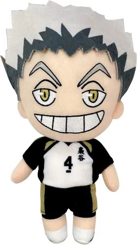 Miniatura 3 de Great Eastern Entertainment Haikyu - Peluche Kotaro Bokuto sentado de 7 pulgadas