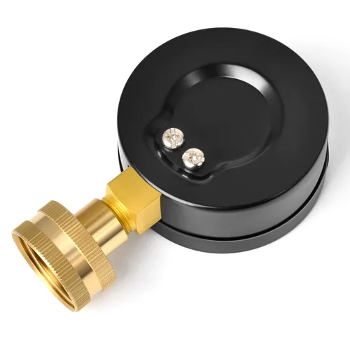 Miniatura 7 de MEANLIN MEASURE Kit de presión de agua hembra de 0 ~ 100 psi, 3/4 pulgadas más 5 adaptadores, dial de cara de 2.5 pulgadas, kit de manómetro