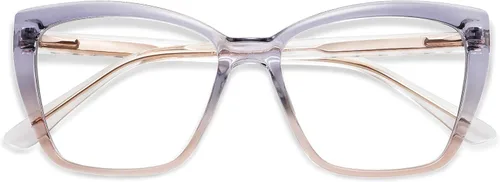 Miniatura 15 de AMOMOMA Trendy TR90 Gafas de Lectura Grandes con Filtro de Luz Azul para Mujeres, Elegantes Gafas Cuadradas Tipo Ojo de Gato AM6031