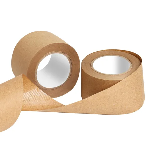 Paquete de 2 cintas de embalaje marrones, cinta activada por agua, cinta de papel marrón para envío, almacenamiento, manualidades (1.890 in x 59