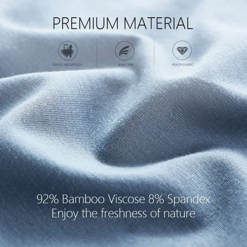 Miniatura 4 de BAMBOO COOL - Calzoncillos para hombre, cómodos y suaves, de viscosa de bambú (paquete de 4)