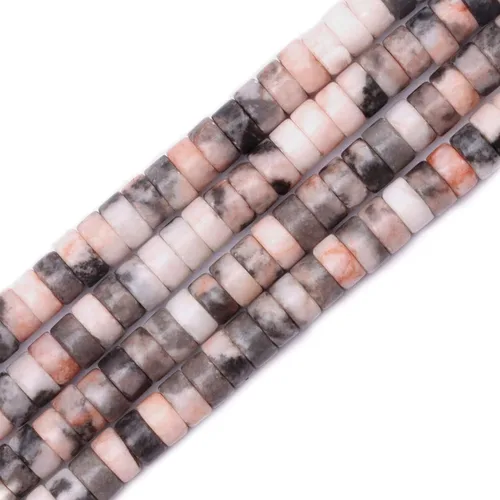 Miniatura 39 de Cuentas Heishi de piedra natural para hacer collares, cuentas pequeñas de piedra redonda plana de 0.116 pulgadas x 0.039 pulgadas para hacer joyas