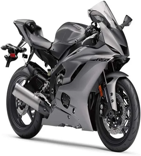Miniatura 2 de Carenado de inyección gris mate apto para Yamaha 2017 2018 2019 YZF R6 nuevo kit pintado ABS plástico motocicleta carrocería mercado de accesorios