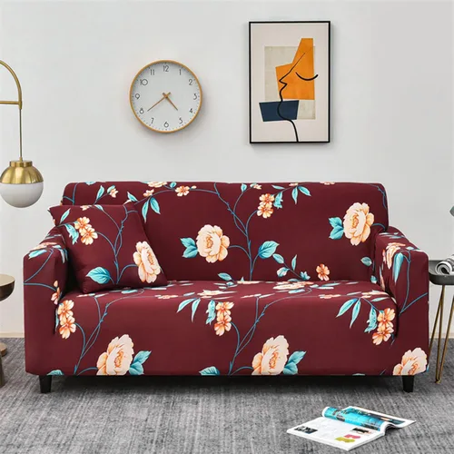 Miniatura 14 de IMYOGI Fundas para sofá de alta elasticidad, funda de sofá suave, funda de poliéster elástico para sofá de 1, 2, 3, 4 plazas, protector de muebles