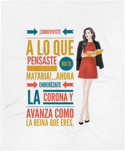 Cobija personalizada para Amigas | Presente para hija | Perfecto Regalo para Navidad, graduados, profesionales y san Valentine | Manta afirmaciones