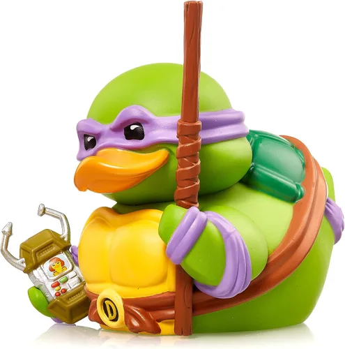 Miniatura 9 de TUBBZ First Edition Leonardo Figura coleccionable de pato de goma de vinilo – Producto oficial de las Tortugas Ninja Mutantes Adolescentes – TV