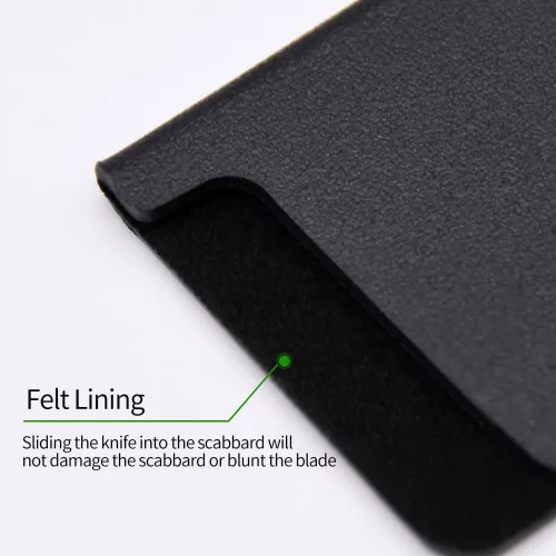Miniatura 3 de 20 piezas de juego de protectores universales para filo de cuchillo, funda de cuchillo sin BPA, fundas protectoras para cuchillos forradas de 20