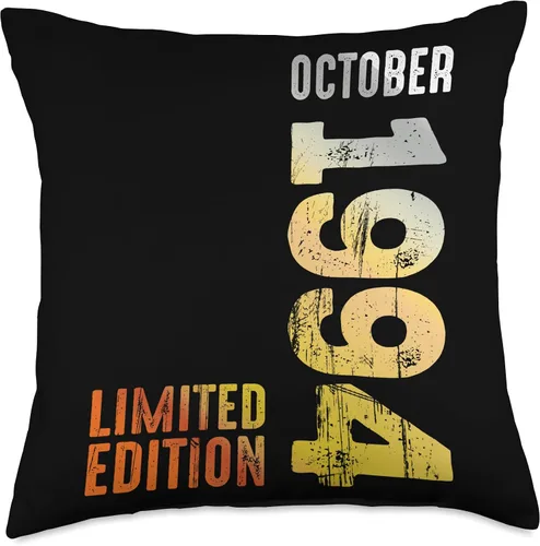 Miniatura 4 de Since October 1994 Retro 1994 Vintage 1994 October Throw Pillow