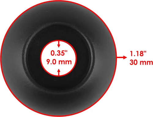Miniatura 3 de Caltric 2 empuñaduras y protector compatibles con Honda Foreman 400 TRX400FW 4X4 1995 1996 1997