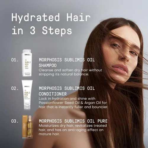 Miniatura 6 de FRAMESI Morphosis Sublimis - Aceite puro para el cabello, 3.4 onzas líquidas, hidrata y revitaliza el cabello, ingredientes naturales, seguro