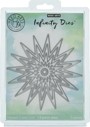 Miniatura 11 de Hero Arts DI337 Infinity Dies, anidación ovalada infinita Nesting Oval