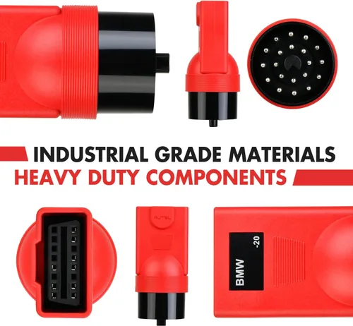 Miniatura 7 de Autel Adaptador de Diagnóstico Original BMW de 20 Pines, Conector Macho OBD1 de 20 Pines a Hembra OBD2 de 16 Pines para BMW de 20 Pines, Funciona