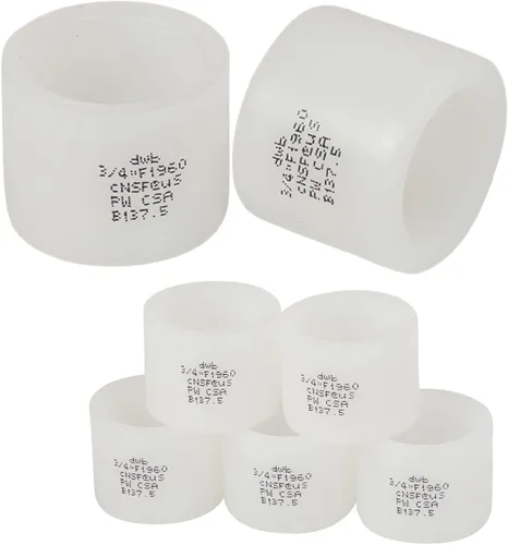 Miniatura 9 de Paquete de 100 accesorios F1960 PEX-A de 1/2 pulgada, anillos de expansión, fundas para tuberías y accesorios de latón o poliéster F1960