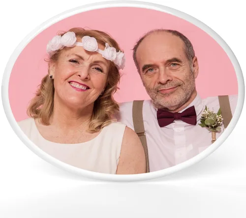 Miniatura 6 de Foto de cerámica personalizada para lápida, imagen impermeable para tumba, cementerio, lápida, imágenes de porcelana camafeo, retrato funerario