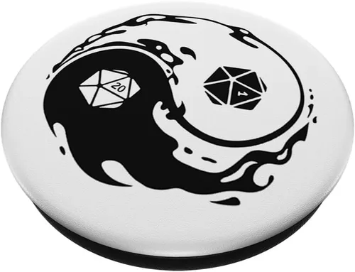 Miniatura 2 de Cute Yin Yang - Juegos de mesa de dados poliédricos PopSockets intercambiables PopGrip