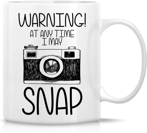 Miniatura 9 de Retreez Taza divertida – Photographer cause Badass Miracle Worker isn't Official Job Tittle Tazas de café de cerámica de 11 onzas – Divertido
