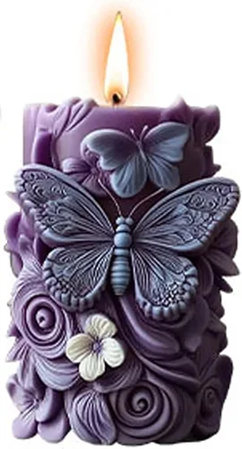 Miniatura 10 de Molde de Vela de Concha Molde de Cilindro de Concha Molde de Pez de Silicona Onda Espiral para Velas - Moldes de Fundición de Resina de Silicona