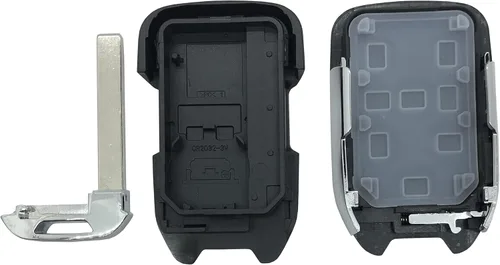 Miniatura 6 de Estuche de reemplazo para llavero de Chevy Suburban Tahoe 2015 2016 2017 2018 2019 2020 GMC Yukon Entrada sin llave Llavero remoto inteligente Negro