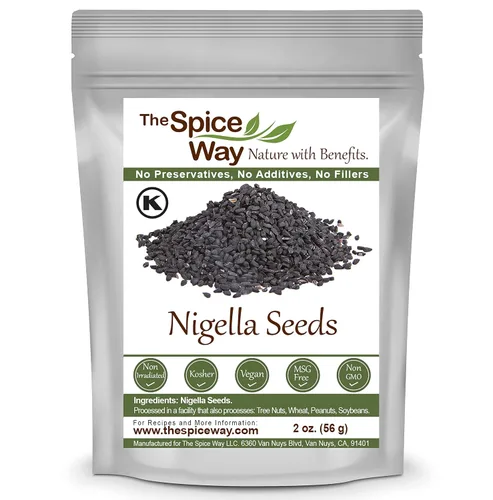 Miniatura 2 de The Spice Way Semillas Nigella 2 onzas, pimienta Alepo 4 onzas y polvo de zumaque de 2 onzas