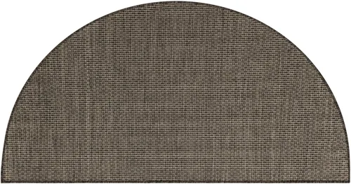 Miniatura 109 de Unique Loom Collection Alfombra de Área Plana Casual de Transición Sólida Jaspeada para Interiores/Exteriores (Pasillo 2' x 6' 1", Azul/Azul Marino)