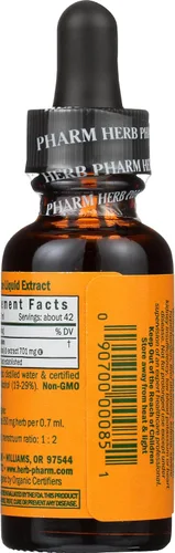 Miniatura 2 de Herb Pharm Extracto líquido de regaliz orgánico certificado para soporte del sistema endocrino - 1 onza (DLIC01)