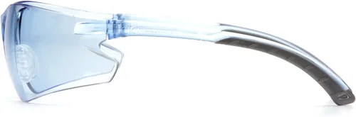 Miniatura 4 de Pyramex Itek - Gafas de seguridad con lentes ámbar, patillas ámbar Marco y lentes azul infinity