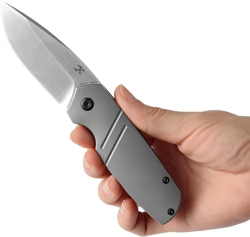 Miniatura 6 de KANSEPT Turaco - Cuchillos plegables de bolsillo para hombres, EDC cuchillo plegable de 2.85 pulgadas CPM-S35VN Material Cuchillo plegable