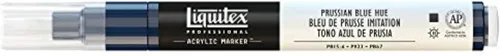 Miniatura 64 de Rotuladores de pintura Liquitex Professional, de punta ancha, Verde fosforescente, 8mm Verde fluorescente