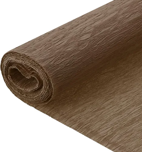 Miniatura 27 de MECCANIXITY Papel crepé, 7.9 pies de largo y 20 pulgadas de ancho, rollo de papel crepé de albaricoque para decoración de fiestas, suministros
