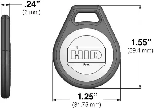 Miniatura 2 de HID 1346 ProxKey III llavero de proximidad