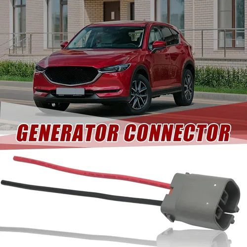 Miniatura 6 de Reemplazo del conector del mazo de cables del alternador de 2 pines para Ford Nissan Mazda Subaru Mitsubishi Reemplazo para Mercury Chrysler Dodge