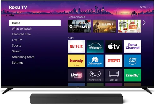 Miniatura 17 de Roku Smart TV 2025 – Serie Pro de 55 pulgadas, TV Mini-LED – RokuTV con Control Remoto por Voz Retroiluminado Pro – Televisión 4K QLED de Pantalla