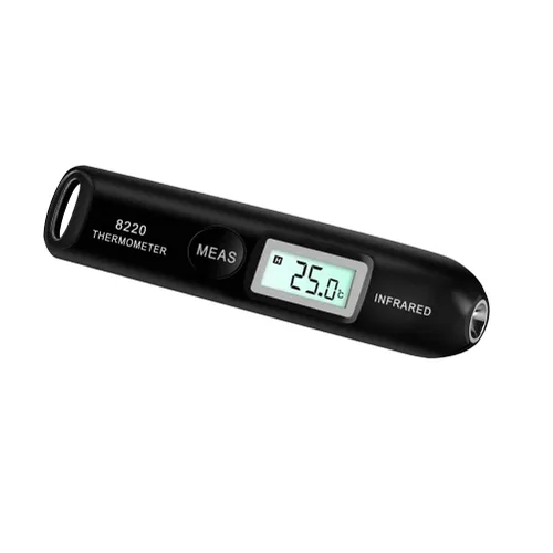 Miniatura 8 de AUNMAS Termómetro infrarrojo digital sin contacto con objetivo, bolígrafo de temperatura de bolsillo con pantalla LCD, medición de temperatura
