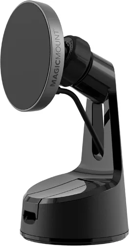 Miniatura 10 de Scosche MPQMD-SP MagicMount Charge Pro Qi2 Cargador de montaje en coche MagSafe de carga inalámbrica rápida, soporte magnético de teléfono celular