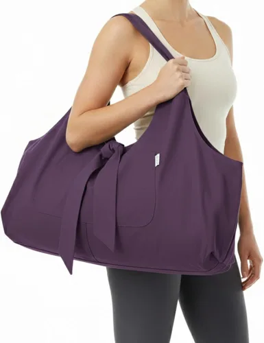 Yogiii, bolsa para esterilla de yoga, la YogiiiTotePRO, bolsa grande para llevar esterilla de yoga con bolsillo lateral, para todos los tamaño de