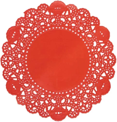 Miniatura 20 de 250 piezas de papel redondo de encaje de 3.5 pulgadas de alta calidad, sin polvo, corte limpio, diseño simple: fiesta/regalo/para tartas/decoración